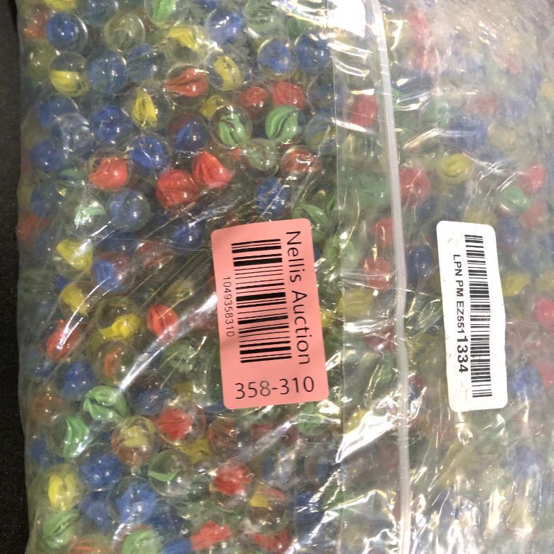 Photo 1 of Libima 2400 Pcs Cats Eyes Glass Marbles Color Mixing 0.55 Inch Solid Round DIY Colorful Glass Marbles Bulk for Games Slingshot DIY Home Decoration Chinese Checkers Game