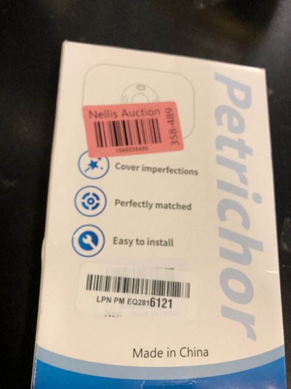 Photo 1 of Petrichor Nest Thermostat Wall Plate - Compatible with Google Nest Thermostat 2020 - Nest Thermostat Trim Kit, Nest Thermostat Wall Plate Cover Accessory Easy Installation - Snow