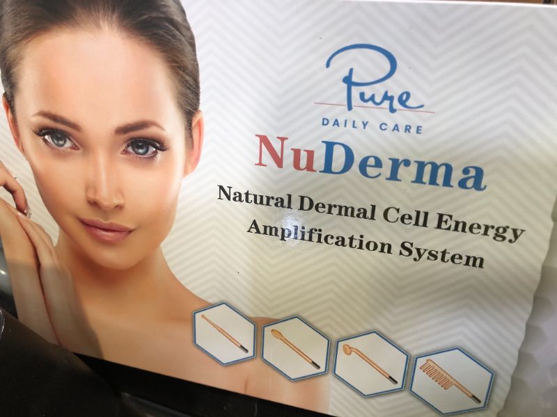 Photo 1 of Pure Daily Care NuDerma Handheld Skin Therapy Wand Machine w/Neon – Anti-Aging - Skin Tightening - Wrinkle Reducing - Dark Circles – Clarifying - Hair & Scalp Stimulator