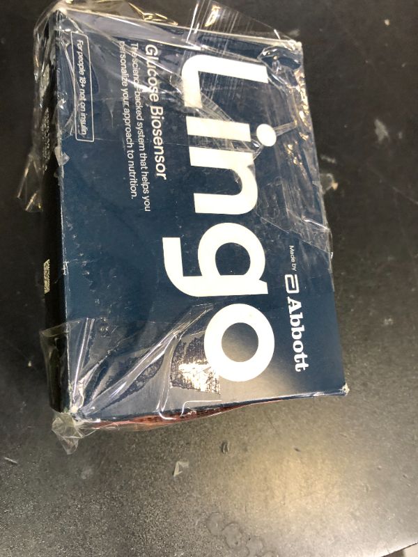 Photo 1 of Lingo Continuous Glucose Monitor (CGM) & App. Made by Abbott. Know the impact of what you eat. 1 Lingo biosensor lasts up to 14 Days*. Designed for iPhone 11 device or Later. US Only.