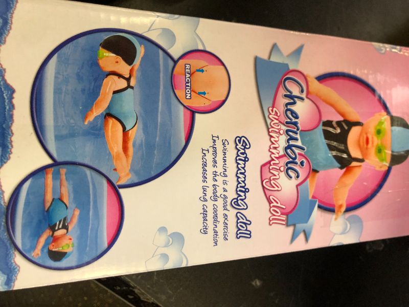 Photo 1 of WesGen Swimming Baby Doll,2025 New Upgraded Waterproof Swimmer Doll,Electric Water Baby Toy, Backstroke Swimming Toy for Pool, for Pool/Bathroom Boy & Girl Gifts