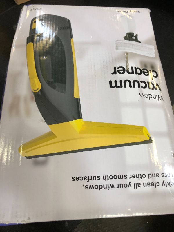 Photo 1 of Window Vacuum Squeegee Cordless, Window Vac with Detachable Water Tank and Strong Suction, Electric Window Cleaning Tool for Shower Wall, Mirror, Glass, Car Windshield, Countertop, Tiles