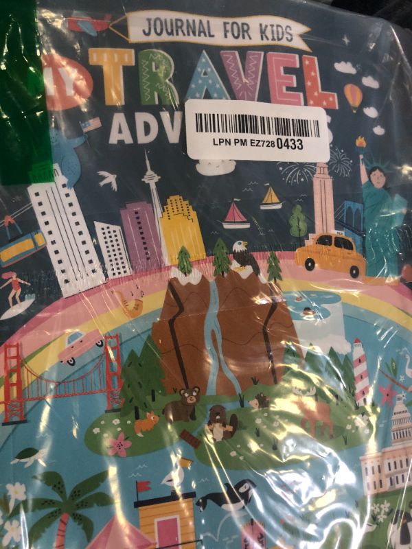 Photo 1 of My Travel Adventures Journal for Kids: With Interactive Writing Prompts, Drawing Activities & Fun Layouts for Children to Chronicle Family Trips. For Girls & Boys (Ages 8-12)