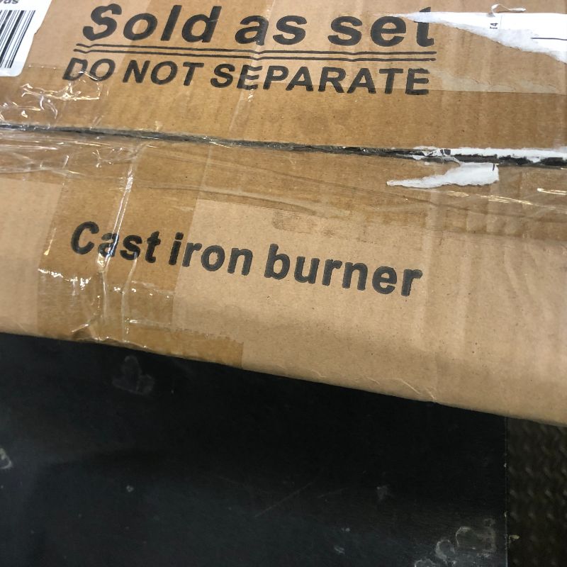 Photo 1 of Direct Store Parts DB103 (3-Pack) 15 3/4 Inch Cast Iron Burner Replacement for BBQ Barbeques Galore Turbo 3 Grill Burners Charbroil 463241004, 463241904,Chefs Charbroil SAMS Gas Grill