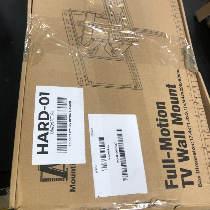 Photo 1 of Mounting Dream TV Wall Mount for 32-65 Inch Television,Mount with Swivel and Tilt, Full Motion Bracket with Articulating Dual Arms, Fits 16inch Studs, Max VESA 400X400 mm, 99lbs, MD2380