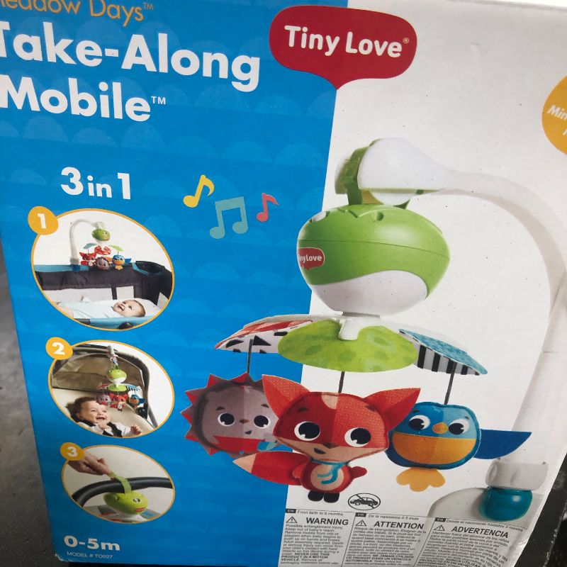 Photo 1 of Tiny Love Meadow Days Baby Mobile for Crib, Newborn Baby Toys, Portable Mobile