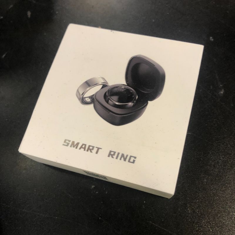 Photo 1 of Naughtbaby FitElf 3 Pro Smart Ring—Health & Fitness Tracker for Women & Men | Monitor Heart Rate, Sleep & Blood Pressure | IP68 Waterproof | 10-Day Battery | No Subscription Needed (Silver, 10)