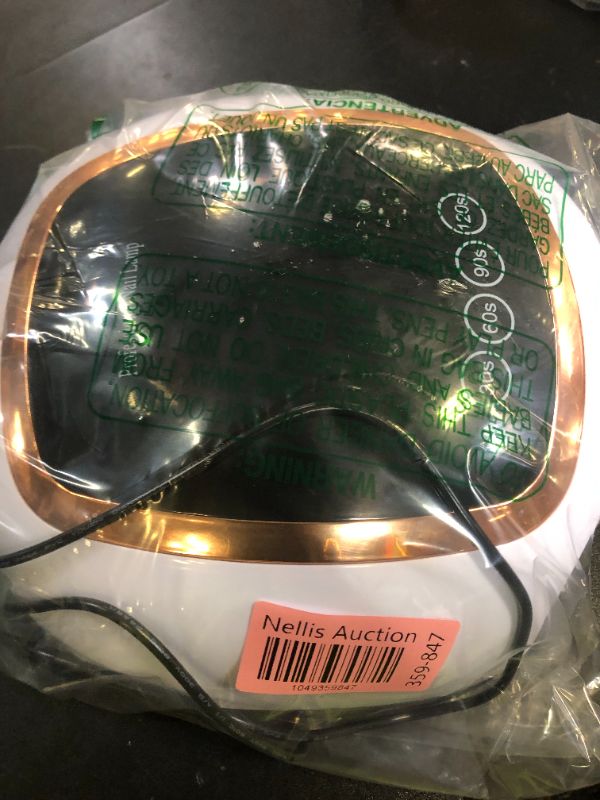 Photo 1 of UV LED Nail Lamp, Gugusure Upgrade 180W Nail Dryer for Gel Polish with LCD Display, Auto Sensor and 4 Timer Settings, Professional Curing Lamp Light with 42 Beads for Salon and Home