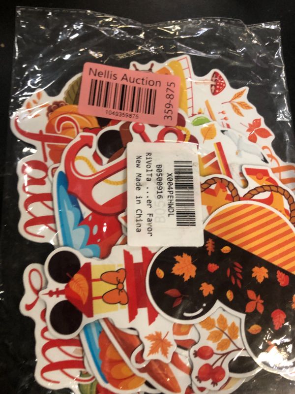 Photo 1 of RiVolTa Fall Cruise Door Decorations - 16 Pcs Mouse Pumpkin Autumn Ship Cabin Decorations Magnetic Stickers Thanksgiving Anchor Stateroom Decals Accessories for Carnival Holiday Party Car Locker Favor