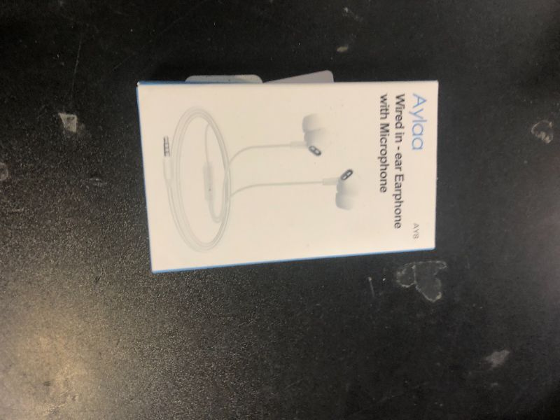Photo 1 of Wired Earbuds Headphones for School with Microphone Noise Isolating Stereo Bass in-Ear Earphones – for Smartphones, Tablets, Schools, Ipads, Multiuse - 3.5mm Plug in Audio Jack - White