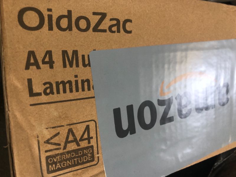 Photo 1 of OidoZac Laminator Machine, 11 in 1 Laminating Never Jam Technology with 36 Laminating Sheets, 9 Inch Thermal Laminator A4 Laminating Machine Hot & Cold Mode for Home Office School Black