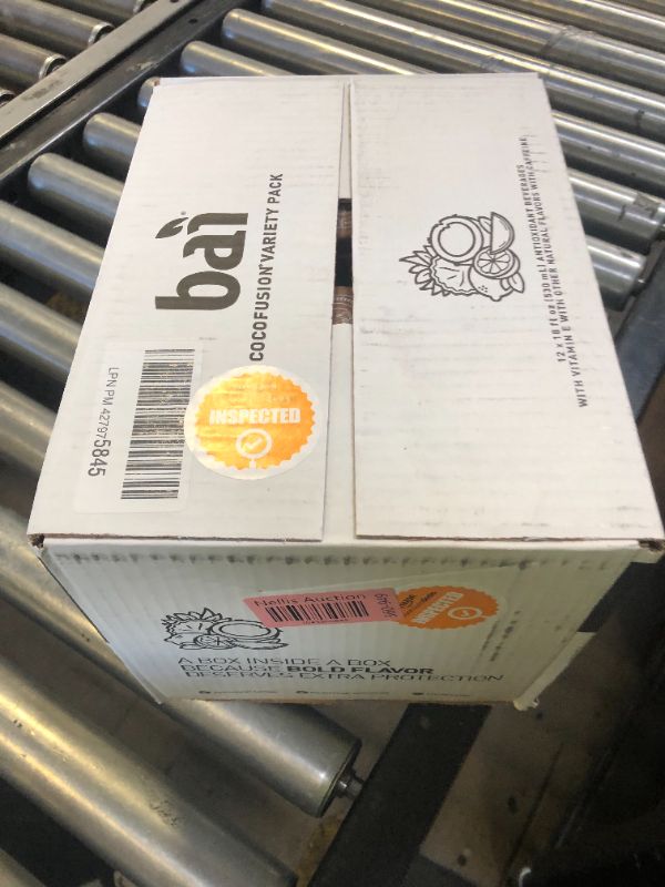 Photo 1 of Bai Coconut Variety Pack, Antioxidant Infused Water Beverage, with Vitamin C and No Artificial Sweeteners, 18 fl oz bottles, 12 pack