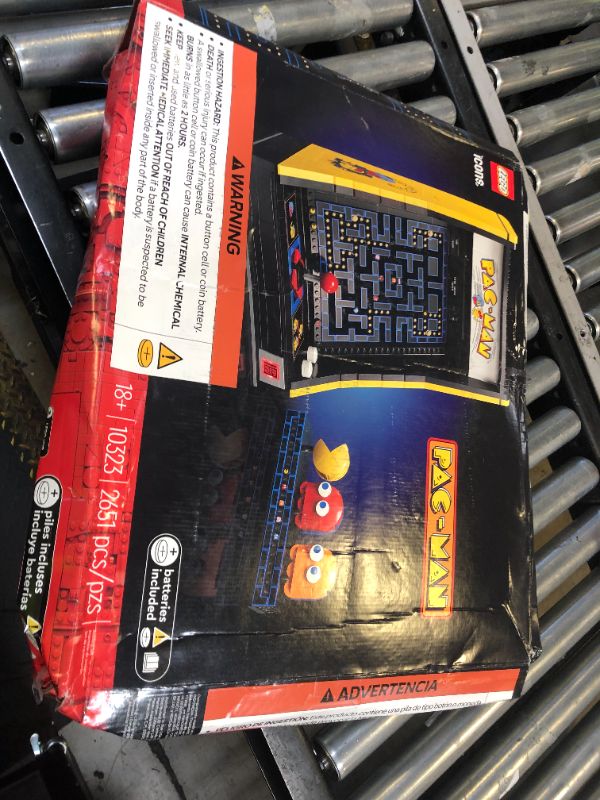 Photo 1 of LEGO Icons PAC-Man Arcade Building Kit, Build a Replica Model of a Classic Video Game, Nostalgic Gift for Fans of Retro Video Games and Retro Décor, Includes PAC-Man, Blinky and Clyde, 10323
