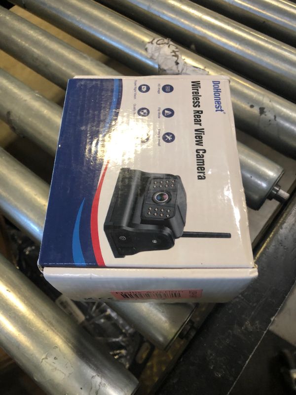 Photo 1 of Wireless Backup Camera Solar WiFi - Magnetic Ease of Use Hitch Trailer Truck HD 1080P Clear Night Vision No Lag Rechargeable Rear View Camera for Small RV Camper Steady Connection to Phone