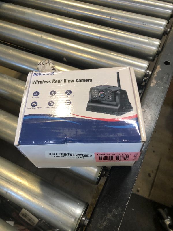 Photo 1 of Wireless Backup Camera Solar WiFi - Magnetic Ease of Use Hitch Trailer Truck HD 1080P Clear Night Vision No Lag Rechargeable Rear View Camera for Small RV Camper Steady Connection to Phone