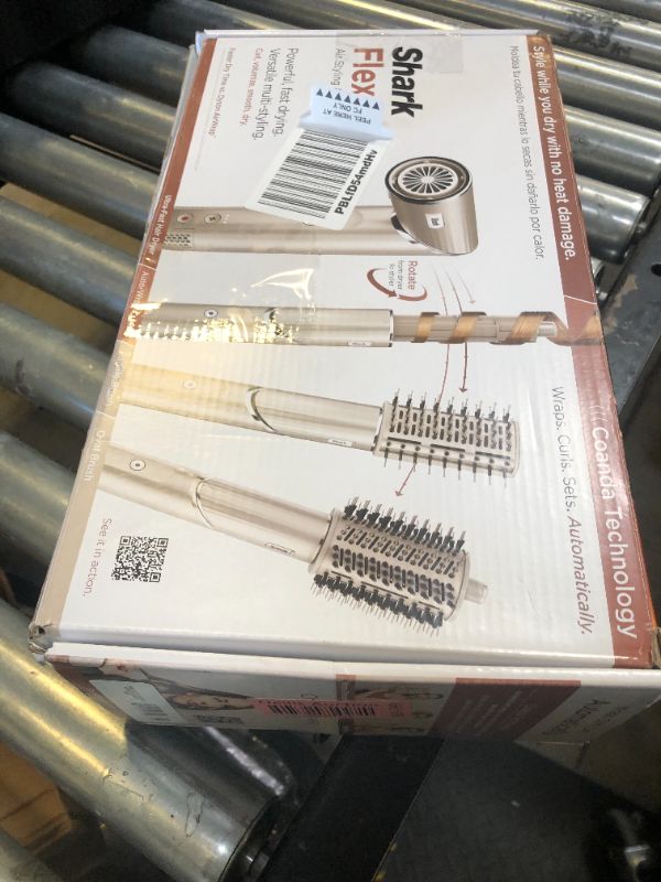 Photo 1 of Shark HD430 FlexStyle Air Styling & Drying System, Powerful Hair Dryer Brush & Multi-Styler with Auto-Wrap Curlers, Paddle Brush, Oval Brush, Concentrator Attachment, Stone