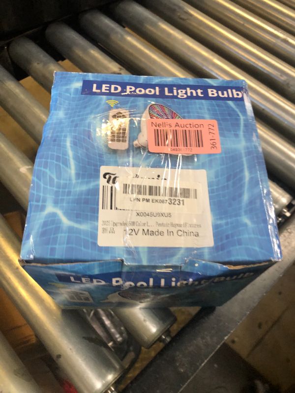 Photo 1 of 2025 Upgraded 50W Color LED Pool Light Bulb, 12V RGB Color Changing Pool Lights for Inground Swimming Pool, Replacement Bulb for Pentair Hayward Fixtures
