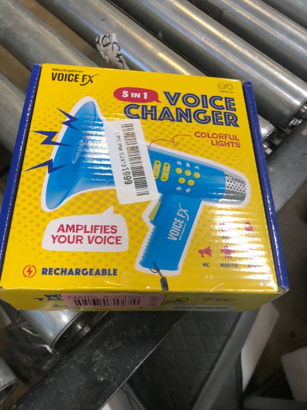 Photo 1 of Mini Explorer Voice Changer for Kids - Gifts for Kids - Voice Changing Device for Boys & Girls Ages 3-8+ Olds - Birthday Gifts for 3, 4, 5, 7, 8 Year Old Boy - Outdoor Toys Gift Ideas for Kid, Toddler