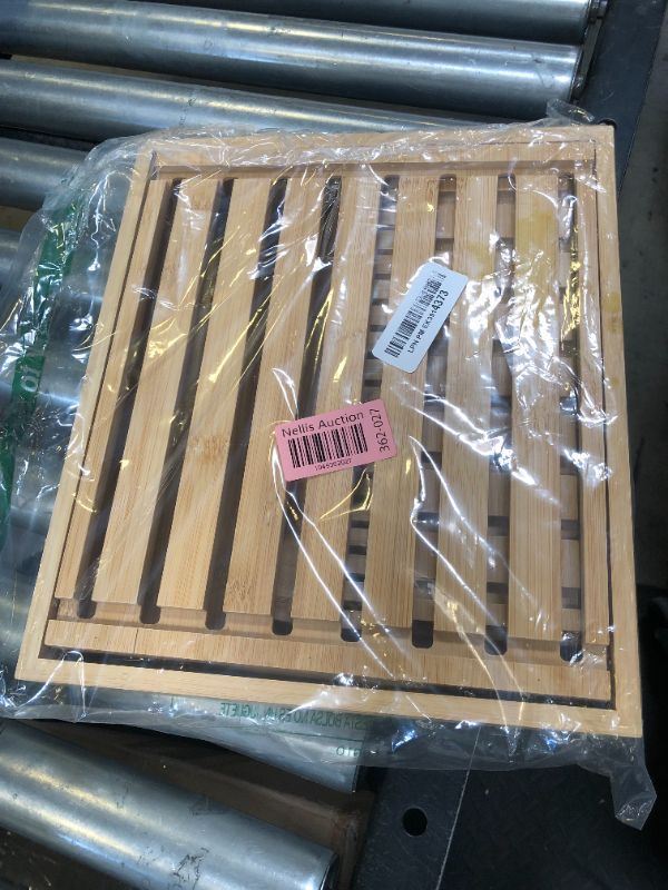 Photo 1 of 10.5" Sourdough Bread & Homemade Bread Slicer, Adjustable Wide & Homemade Loaves Bread Slicer – Anti-Slip, Crumb Tray, Customizable Thickness