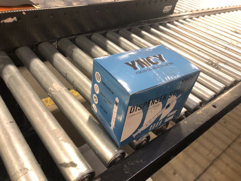 Photo 1 of 100 Pack 3ml Syringes Luer Lock with Cap, 3cc Syringe without Needle, Individual Sterilized Wrapped