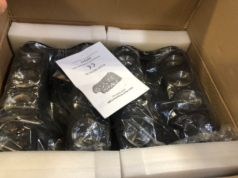 Photo 1 of 8x15W Spider Moving Head Light LED RGBW 4in1 Portable Stage Light, Strobe Party Beam DJ Lighting DMX 512 & Sound Activated for KTV Disco Party Event 2 Pack