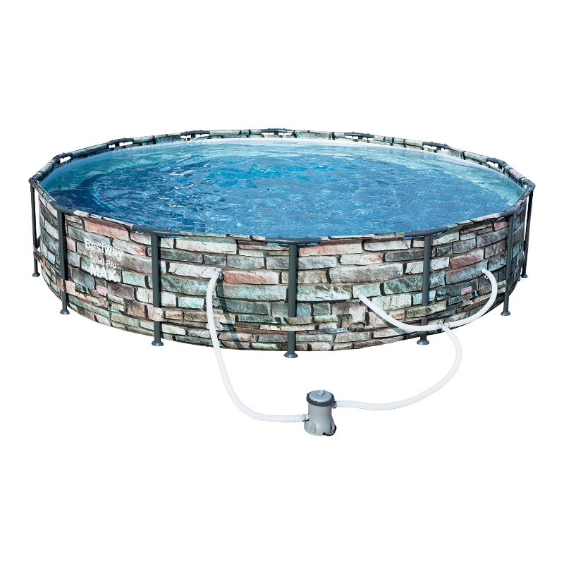 Photo 1 of Steel Pro MAX Max 14' x 33" Backyard Pool Set
