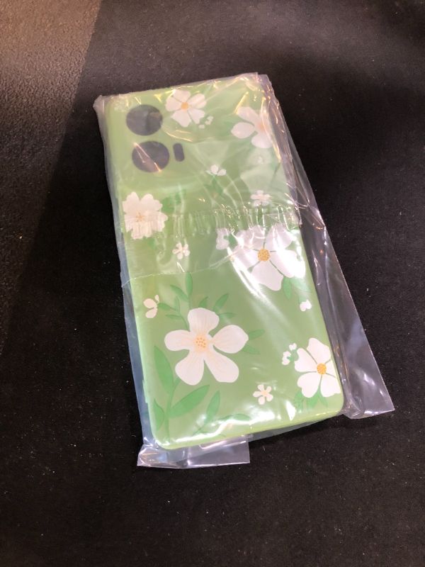 Photo 1 of Yucenx for Motorola G Stylus 5G 2024 Case with 2X Tempered Glass Screen Protectors, Girls Women Florals Liquid Silicone Phone Case, Shockproof Anti-Scratch Soft Protection Case (Matcha Flower)