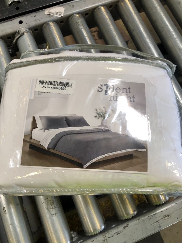 Photo 1 of 100% Egyptian Cotton King Size Sheets Set - Luxury 1200 Thread Count Egyptian Cotton Sheets King Size, Silky Soft, Cooling, Sateen Weave 15" Deep Pocket Bed Set - White