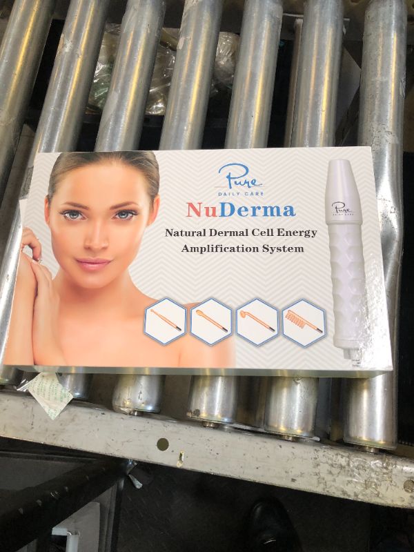Photo 1 of Pure Daily Care NuDerma Handheld Skin Therapy Wand Machine w/Neon – Anti-Aging - Skin Tightening - Wrinkle Reducing - Dark Circles – Clarifying - Hair & Scalp Stimulator