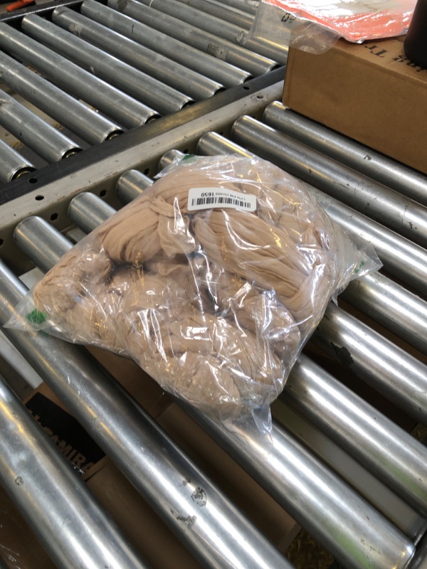 Photo 1 of 10 Packs CoFashion Champagne Cheesecloth Table Runner Elegent Easter Table Runner Baby Shower Decor 17x108 Inches for Bridal Shower Decorations 9ft Champagne Wedding Decor Gauze Table Runners