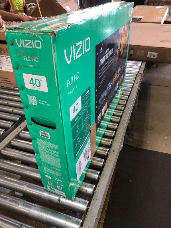 Photo 1 of VIZIO 40-inch Full HD 1080p Smart TV with DTS Virtual: X, Alexa Compatibility, Google Cast Built-in, Bluetooth Headphone Capable, (VFD40M-08 New)
