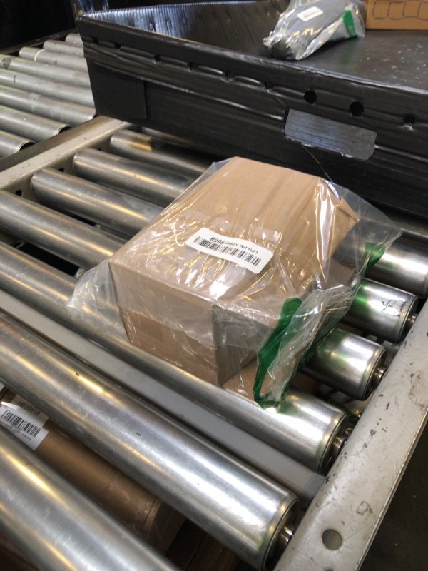 Photo 1 of 100 Large Manila Paper Tags with Wire Attached – # 8, 6 1/4" x 3 1/8" – Manilla Shipping Tags with Reinforced Eyelet and Metal Wire, Labels with Ties