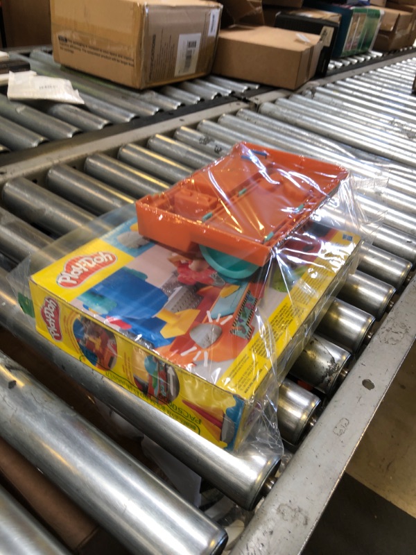 Photo 1 of Play-Doh Stamp & Saw Tool Bench Playset, Construction Toys for Boys & Girls 3 Years & Up, Kids Arts & Crafts