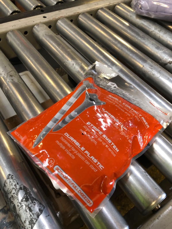 Photo 1 of Full Choice100 Pack 3-1/4" Plastic Golf Tees, Enhanced Durability & Stability, Engineered to Minimize Friction and Side Spin