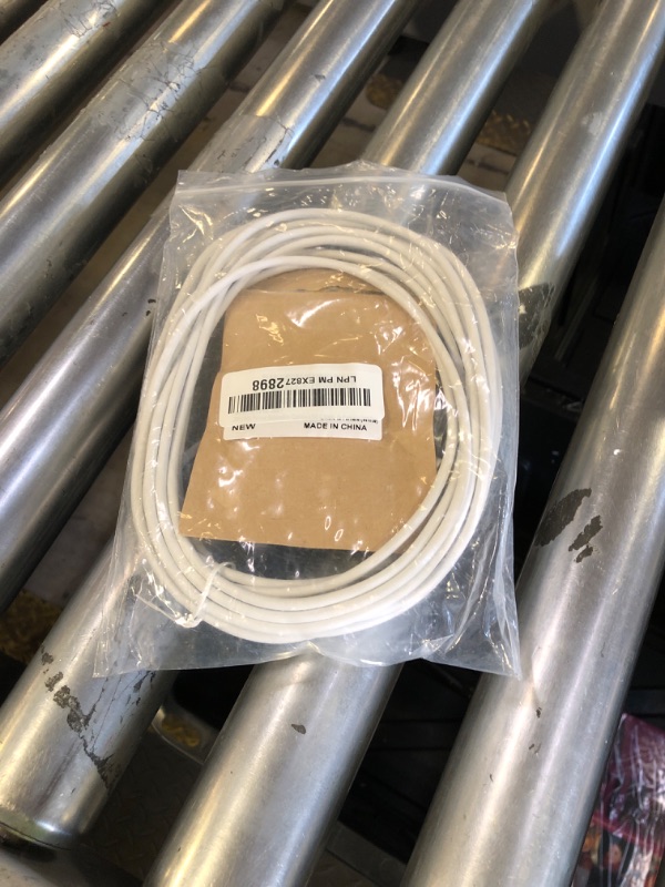 Photo 1 of xsdtech Long Type C Extension Cable, USB C Male to Female Extender Cord Compatible with Ring Pan-Tilt Indoor Cam (2024 Release)? Mag-Safe Charger? iPhone16 /15 (White, 20FT)