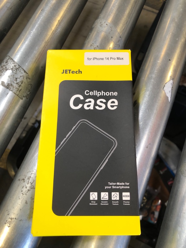 Photo 1 of JETech Case for iPhone 14 Pro Max 6.7-Inch, Non-Yellowing Shockproof Phone Bumper Cover, Anti-Scratch Clear Back (Clear)