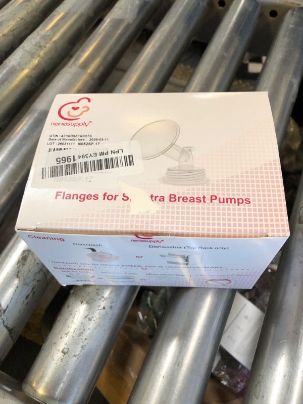 Photo 1 of Nenesupply 17mm 2 pc Flanges Compatible with Spectra S2 S1 9 Plus Synergy Gold Breastpump Replacement to Spectra Pump Parts Flange Accessories Wide Mouth Work with Valve Backflow Protector Bottle