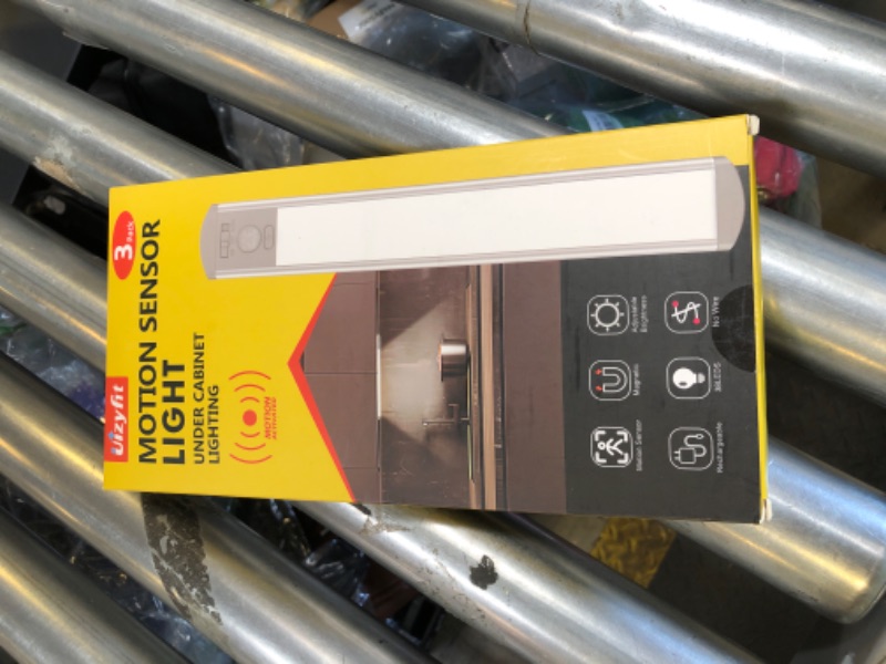 Photo 1 of Under Cabinet Lighting Closet Lights Rechargeable Under Counter Lights Motion Sensor Light Indoor 1500mAh Under Cabinet Lights Wireless for Kitchen,Indoor,Wardrobe