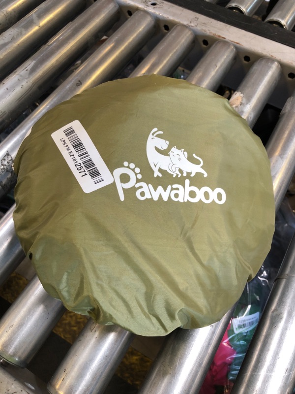 Photo 1 of Pawaboo Small Animals Playpen, Waterproof Small Pet Cage Tent with Zippered Cover, Portable Outdoor Yard Fence with 3 Metal Rod for Chick/Kitten/Puppy/Guinea Pig/Rabbits/Hamster/Chinchillas,Green