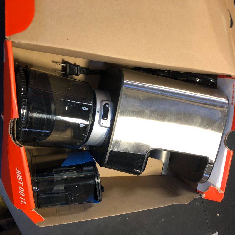 Photo 1 of SHARDOR Conical Burr Espresso Coffee Grinder Electric with Precision Timer 2.0, Touchscreen Adjustable Burr Mill with 51 Precise Settings for Home Use, Anti-static, Stainless Steel