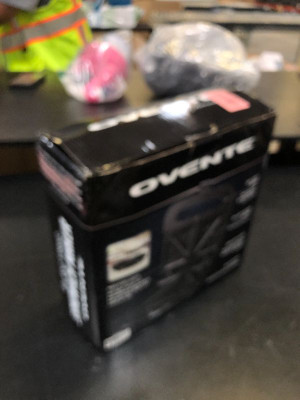Photo 1 of OVENTE Electric Sandwich Maker with Non-Stick Plates, Indicator Lights, Cool Touch Handle, Easy to Clean and Store, Perfect for Cooking Breakfast, Grilled Cheese, Tuna Melts and Snacks, Black GPS401B