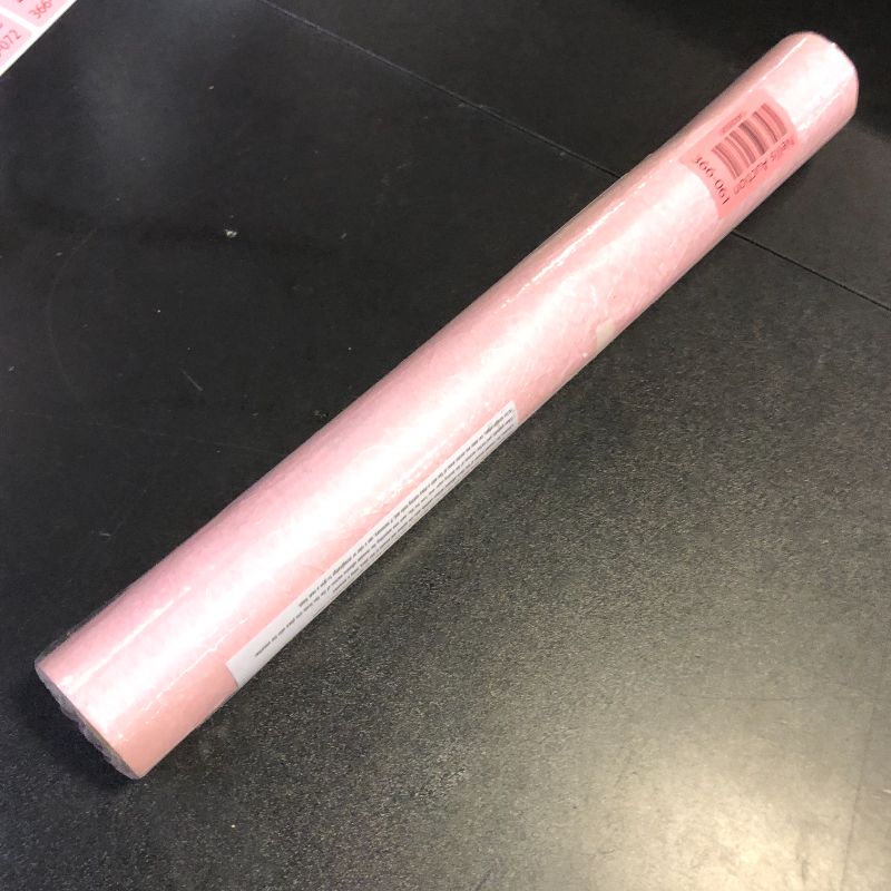 Photo 1 of Abyssaly 15.7 inch X 118 inch Pink Wallpaper Embossed Self Adhesive Peel and Stick Removable Home Decorative Vinyl Film Cabinet Furniture Countertop Solid Color Shelf Paper Silk