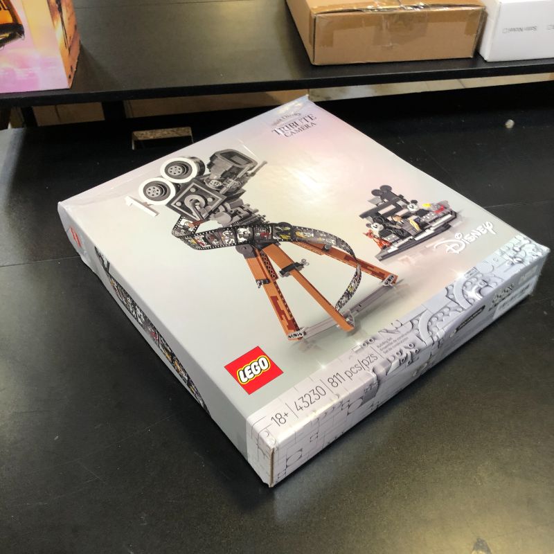 Photo 1 of LEGO Disney Walt Disney Tribute Camera Building Set - Bedroom or Office Decor for Men & Women, Ages 18+ - Collectible Craft Model Kit - Gift Idea for Fans - 43230