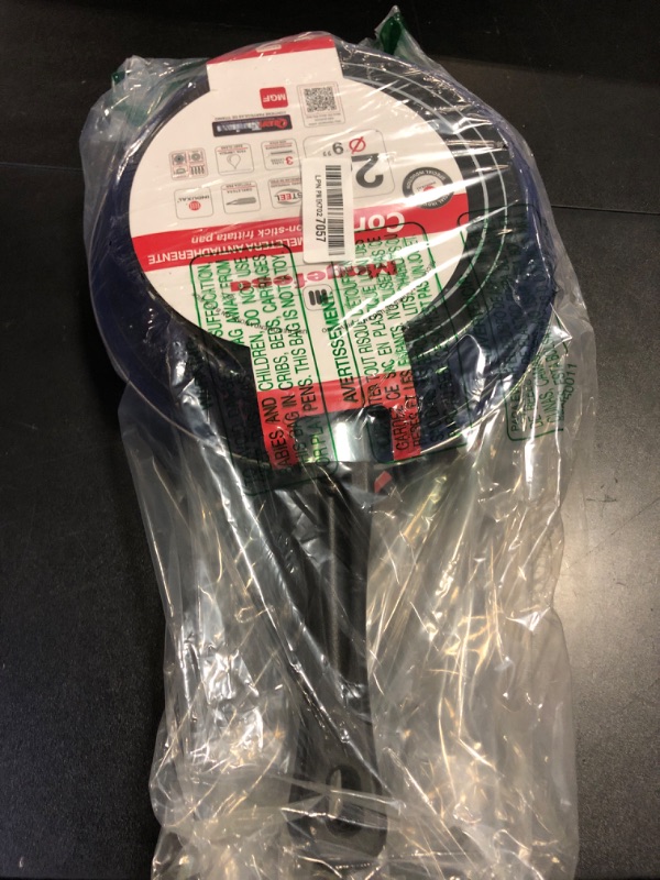 Photo 1 of Magefesa Frittata 9.4" Double Sided Frying Pan – Non-Stick, Induction Compatible, Dishwasher Safe, Blue – Ideal for Spanish Tortilla