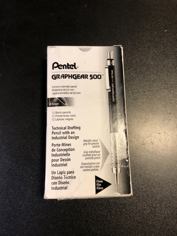 Photo 1 of Pentel Graph Gear 500 Automatic Drafting Pencil - 12 Count (Pack of 1)