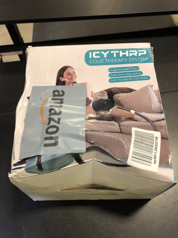 Photo 1 of ICYTHRP Cold Therapy Machine with Programmable Timer, Portable Ice Machine for Knee After Surgery, Knee Replacement Recovery System for Pain Relief w/Compression Pad for Shoulder, Hip and Ankle
