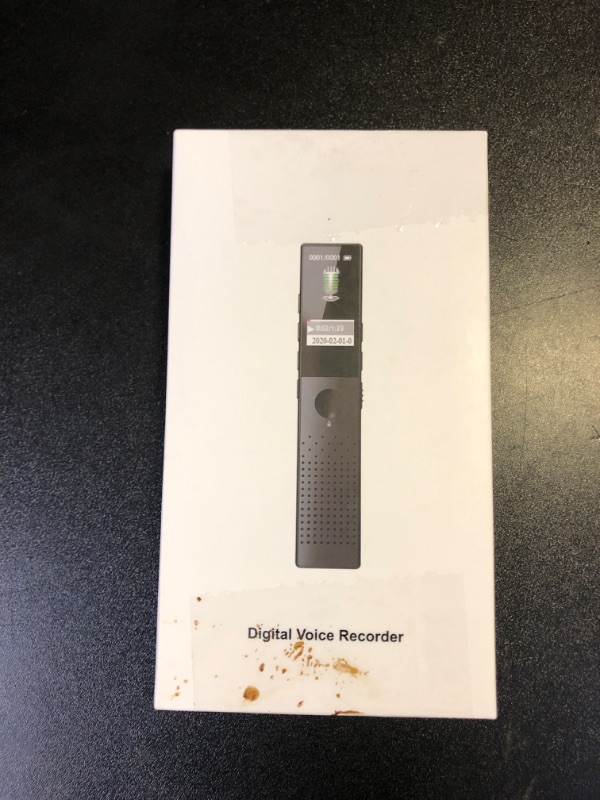 Photo 1 of WearHome 64GB Digital Voice Recorder - Voice Recorder with Playback, 3072KBPS Voice Activation, Password Protection - Ideal for Lectures, Meetings, Interviews.