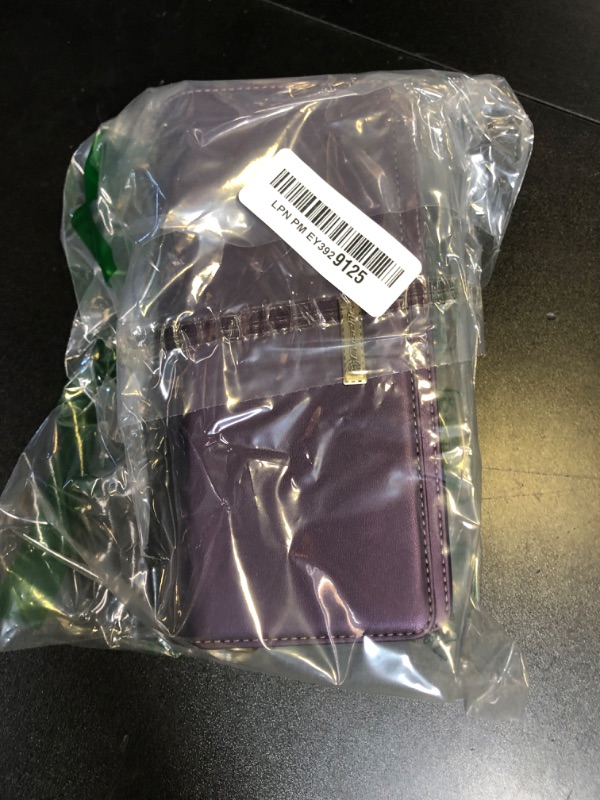 Photo 1 of CaseMe for iPhone 16 Pro Max Wallet Case with RFID Blocking Card Holder for Woman, PU Leather Crossbody Strap Zipper Purse & Magnetic Phone Cases for iPhone 16 Pro Max 6.9", Purple