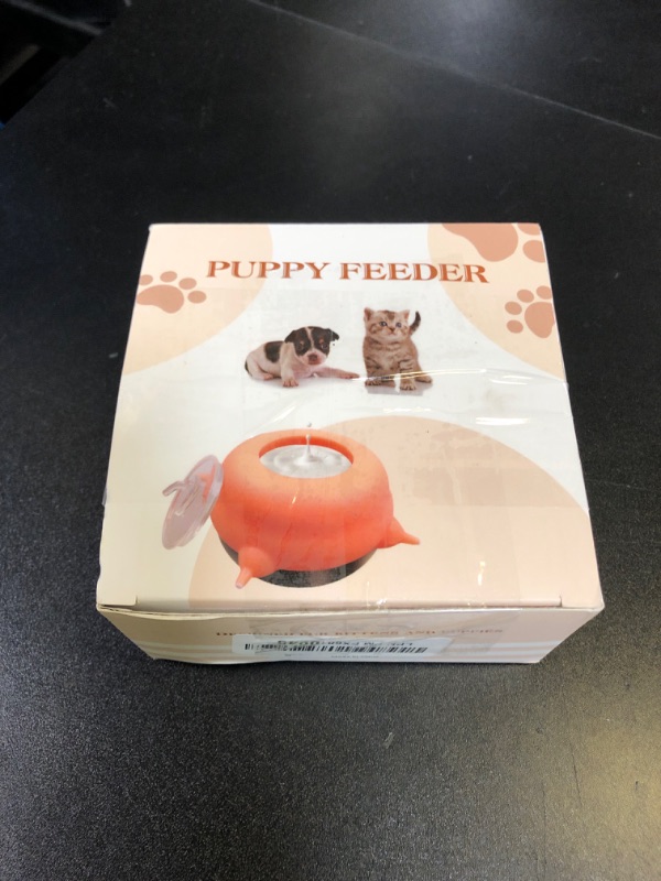 Photo 1 of ZALBYUY Puppy Feeder for Multiple Puppies, Milk Feeder With Silicone Nursing Station of 4, Milk Replacer for Puppies/Kittens