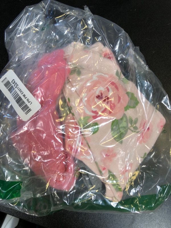Photo 1 of GerberBaby GirlsToddler Snug Fit 4-Piece Pajama SetPink Rose12 Months